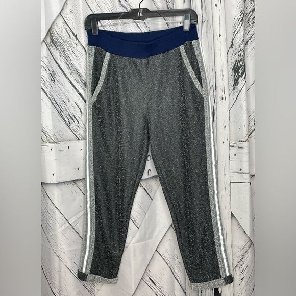 ANTHROPOLOGIE HEI HEI Ankle Varsity Jogger Pants SZ XS - Picture 1 of 7
